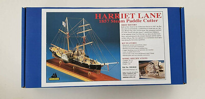 Model Expo MS2010 Modell Shipways Harriet Lane Gunboat 1:144 Treppe - Solid Hull