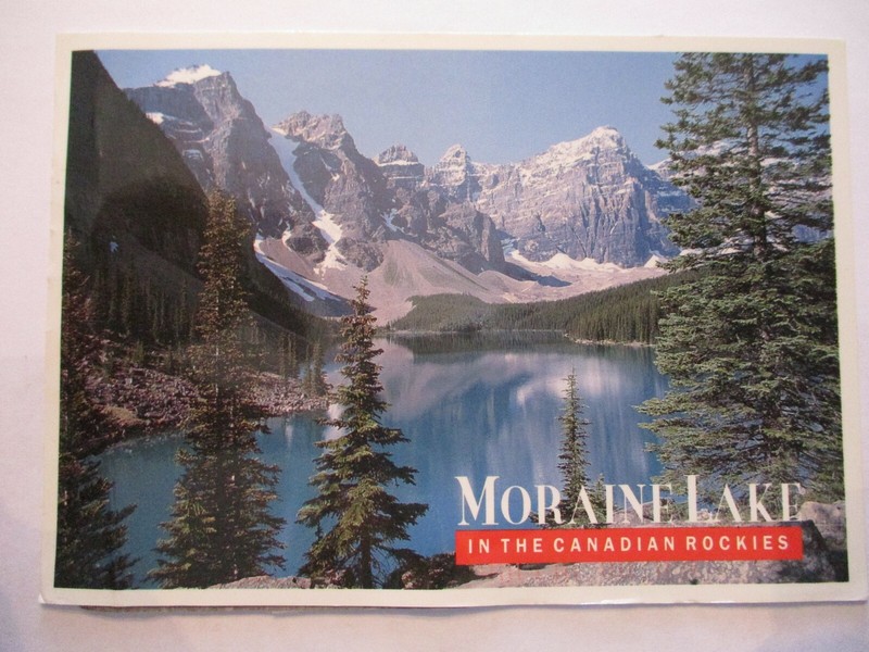 June 14, 1995 - Moraine Lake in the Canadian Rockies