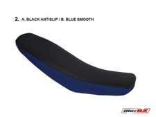 Copertura Sella Motok Antiscivolo Blu E Nero Suzuki DRZ 400 2006 B292B