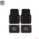 New Nfl Chicago Bears Car Truck Front / Rear Rubber Heavy Duty Floor Mats