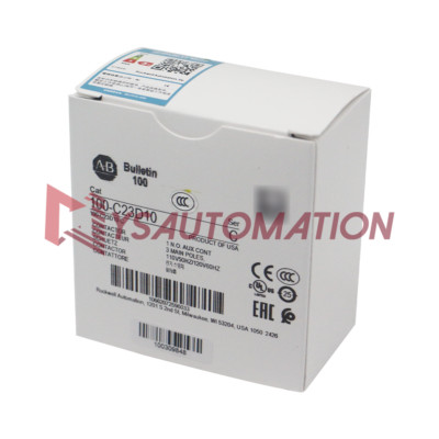 NEW Allen-Bradley 100-C23D10 /C IEC Contactor 110/120 VAC 3-P 23A