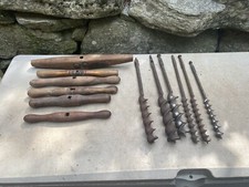 Lot of Vintage  6  T Handles & 6  Barn Beam  ...