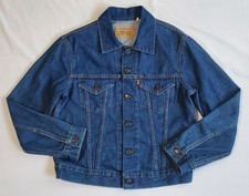 NWOT Levi's LVC70577-0217 Orange Tab Denim Jacket Trucker Women SZ L (USA Made)