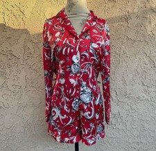 Vintage 90s Victoria s Secret Floral Romper Shorts Jumpsuit Size Small