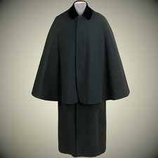Men's inverness Capes Wool Coat Evening cloak