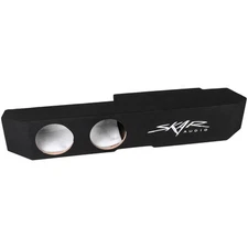 Fits 2019-2025 Chevy Silverado/GMC Sierra Double Cab Dual 8" Ported Sub Box