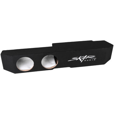 Fits 2019-2025 Chevy Silverado/GMC Sierra Double Cab Dual 8'' Ported Sub Box