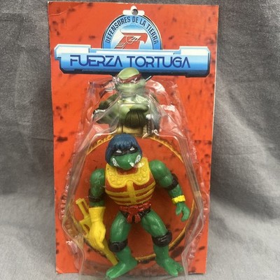 Fuerza Tortuga Defensores De La Tierra TMNT MOTU Argentina Bootleg  Figure HTF