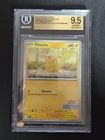 Beckett 9.5 Pikachu Stamp P. Illus. Contest  #214 Pokémon Promos S&V Black Star