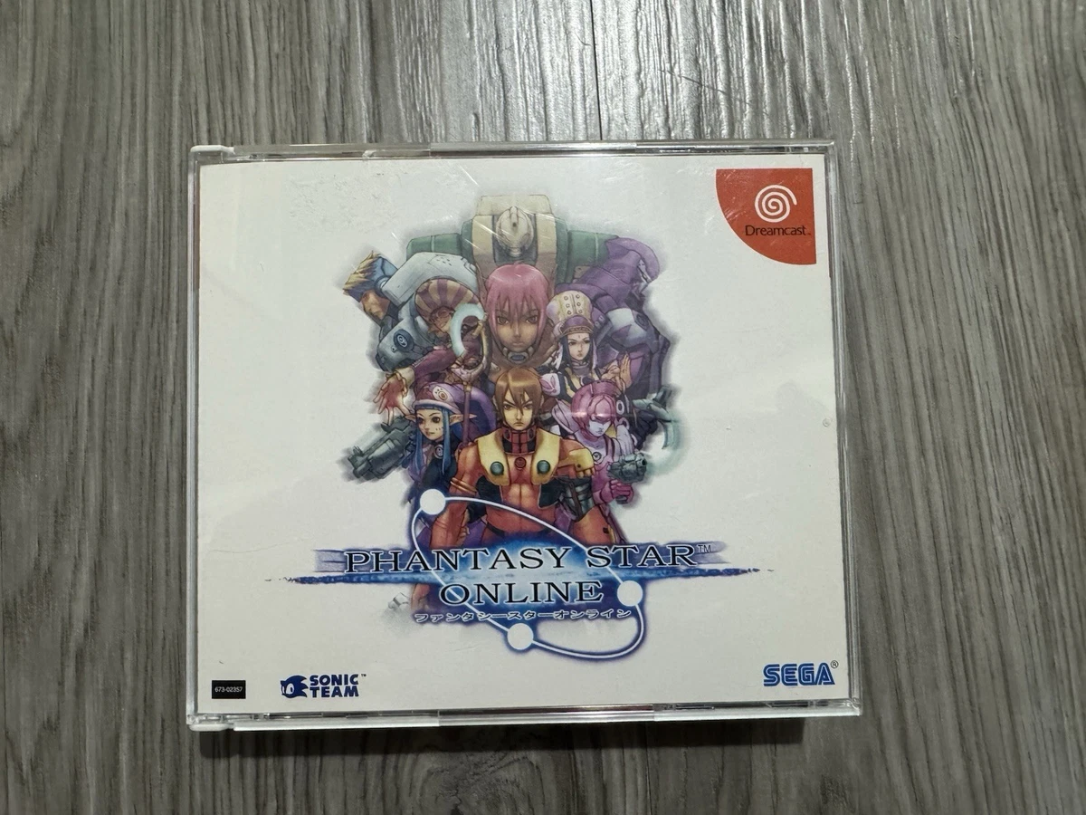 Jeu Dreamcast Japonais Phantasy Star Online - Version NTSC-J, Bon état - Pour Collectionneurs