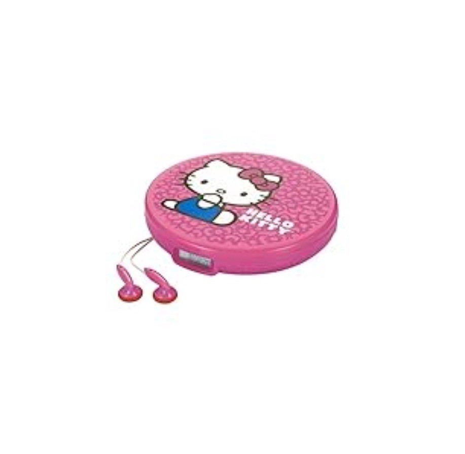 HELLO KITTY コンポ ピンク CD デッキ　プレイヤー Hello Kitty Sanrio Personal Cd Player With Headphone Jack Pink