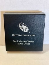 2015 March of Dimes Commemorative Silver Dollar Proof