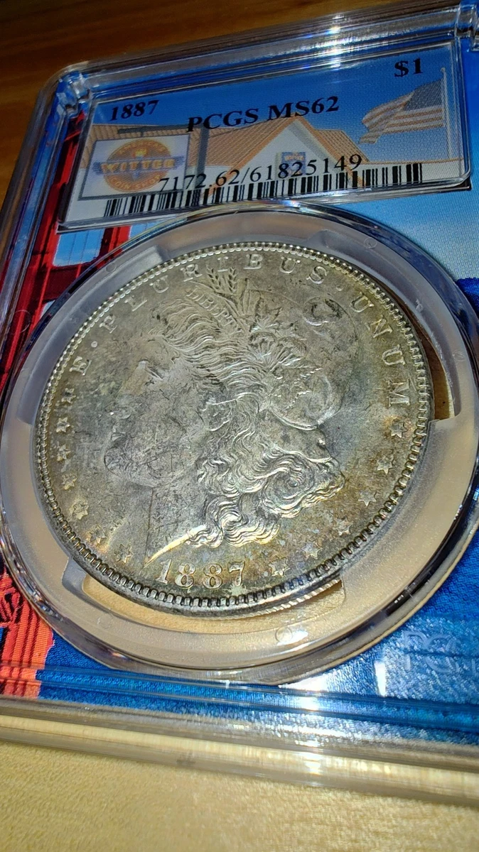 MS 62 Graded 1887 Year Morgan US Dollars (1878-1921) for sale | eBay