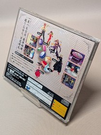Sega Saturn Software Hanagumi Battle Column Sakura Wars Sticker Obi etc. SS