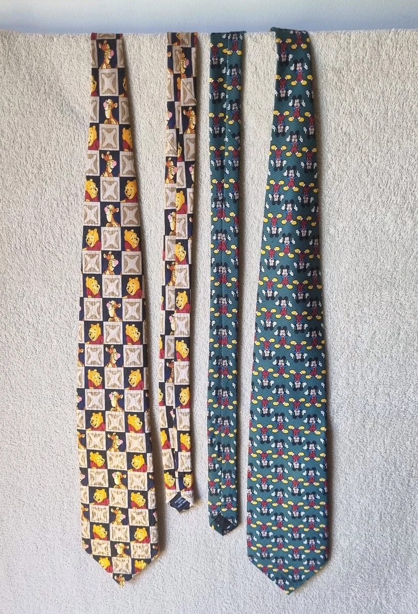 Disney's Pooh And Tigger Neck Ties LOT Of 2