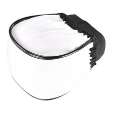 2Pieces Cloth Flash Diffuser Caps for Natural Light Effect on Camera Flashes