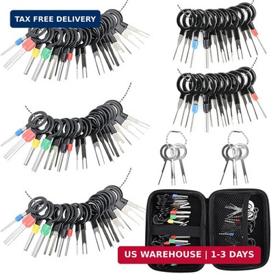 Terminal Pin Removal Tool Kit 82 Pcs Depinning Electrical Connector Pin Extracto