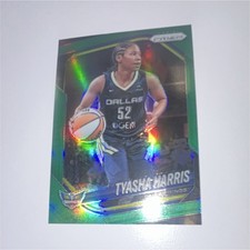 Tyasha Harris 2025 Panini WNBA Prizm Green Prizm #130 Dallas Wings