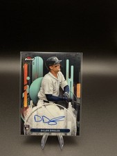 2025 Topps Finest Dillon Dingler Detroit Tigers Autograph Rookie FA-DD #5/10