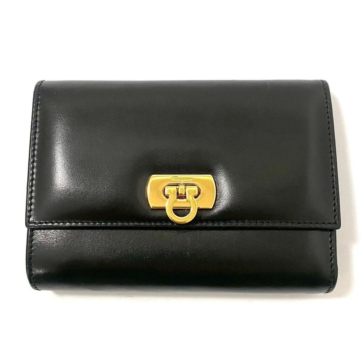Salvatore Ferragamo Black Wallets for Women for sale | eBay display picture 1