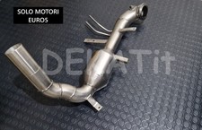 DOWNPIPE INOX 200 CELLE TUBO DPF FIAT PANDA ALFA MITO LANCIA 1.3 MJET 95CV EURO5