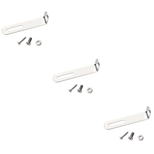  3 SZTUKI GV202 Uchwyt montażowy Pickguard w kształcie litery L ze śrubami Wspornik - Zdjęcie 8 z 12