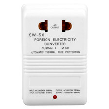 Voltage Converter, 70W Power Voltage Transformer 70W 110V/120V to 220V/240V 55-6