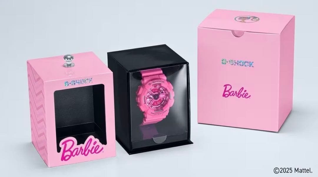 【新品・未使用】CASIO G-SHOCK S110BE-4AJR Barbie CASIO G-SHOCK GMA-S110BE-4AJR Barbie Collaboration Limited Edition