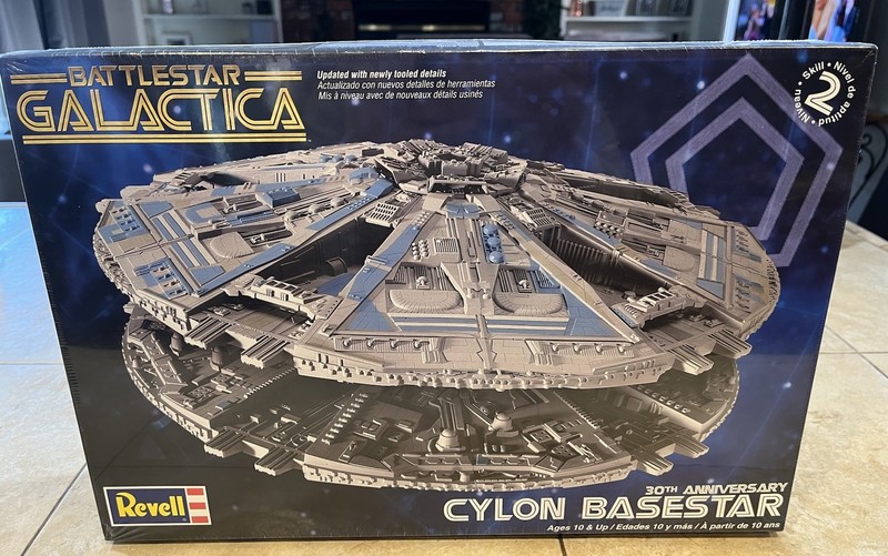 Revell Battlestar Galactica Cylon Basestar 30th Anniv Plastic Model Kit New