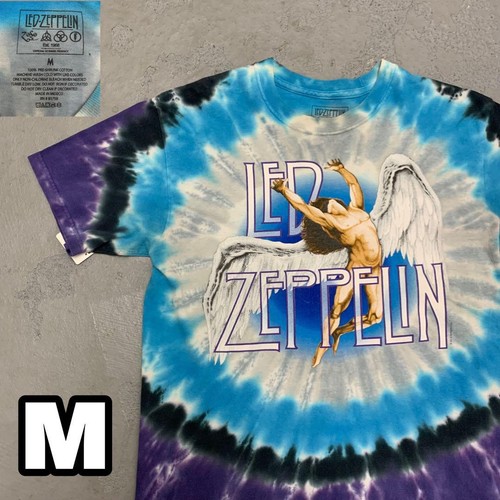 5WC943 LED ZEPPELIN Red Zeppelin Tie-Dye Band T | eBay