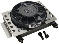 Derale 13750 Remote Oil Cooler Wfan