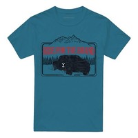 "Yellowstone - \"Ride For The Brand\" T-Shirt FüR Herren/Damen Unisex (TV26752)"