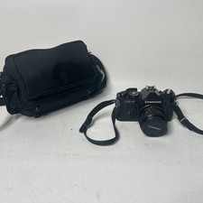 Vintage CHINON CE-4S SLR CAMERA & 50mm Lens and Bag