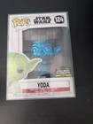 Funko Star Wars Yoda #124 Blue Chrome Star Wars Celebration