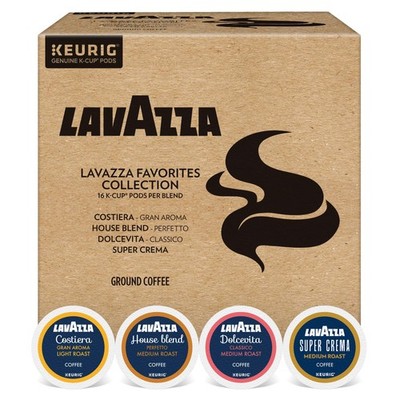 Lavazza Favorites Collection Variety Pack, Single Serve Keurig  KCup  Pods, L...