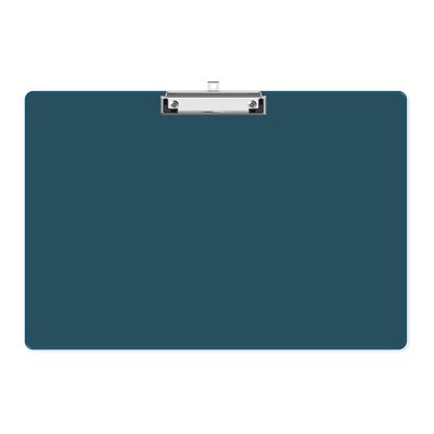 Extra Large Clipboard, 11 x 17 Teal Plastic Drawing Boards, Horizontal Clip B...