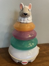 Fisher-Price Linkimals Llama Stacking Toy with Multicolor Musical Lights Colors