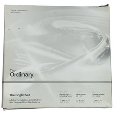 The Ordinary The Bright Set, 3-Step Skincare Regimen, Toner, Brightener,  Serum