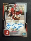 2025 Bowman Chrome University Football Black Refractor Ty Simpson #BCA-TS