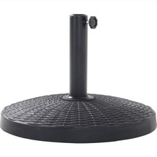 14KG Parasol Base Stand Weight, Heavy Duty Support for Garden Parasols