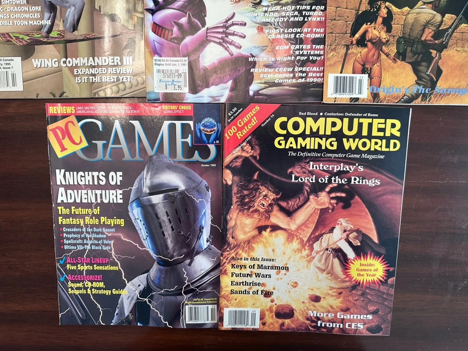 Vintage Magazine Lot: Computer Gaming World; PC Games; Gamepros Handheld - Image 4 of 4