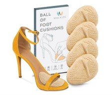 Walkize Metatarsal Pads Heel Inserts for Women 2 Pairs Ball Of Foot Cushions