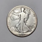 1916-D US Mint – 50c Walking Liberty – VG