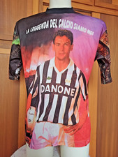 Maglia Roberto Baggio Fans Shirt Juventus tifosi Maillot Ultras vintage anni '90