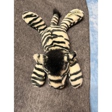Animal Kingdom Zebra Plush Walt Disney World Safari Animal Ear Button tag