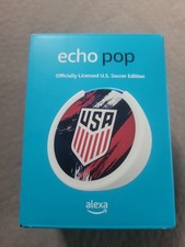 Amazon Echo Pop Newest Edition Officially Licensed US Soccer Limited Edition