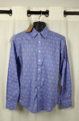 Frangipani Langarmshirt Azteken Größe M UVP 85£ CR058 GG 11