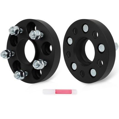 1'' Wheel Spacers Adapters 5 Lug 12x1.5 Studs 63.4 Bronco Sport C-Max 2PCS 5x108