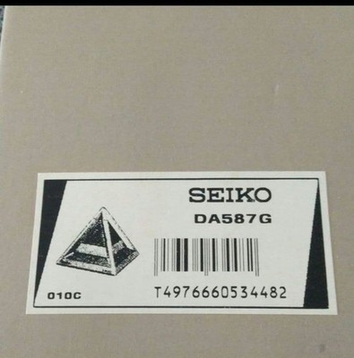 SEIKO Vintage Pyramid Talk DA587G Retro Showa Era Clock Tested | eBay