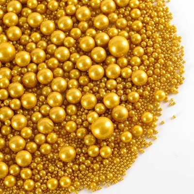 Edible Pearl Sugar Sprinkles Cake Decorating Toppings 130g Baking Decoration